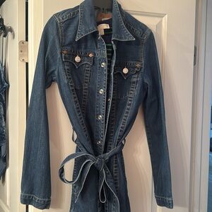 True Religion Blue Jean Jacket